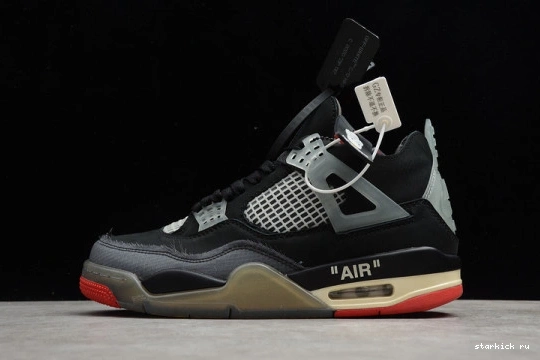 Air Jordan CV9388-001 x “Bred” 4 O-W CV9388-001 0719